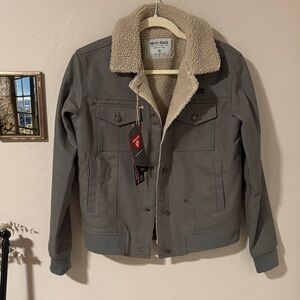 SMITH + ROGUE Grey Sherpa Jacket